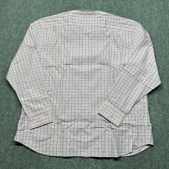 UNTUCKit Montiano Shirt Mens 3XL Regular Pink Plaid Long Sleeve Button Up New - Picture 8 of 11